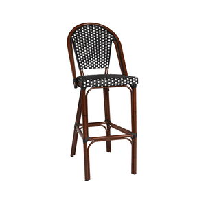 Tabouret de meubles de restaurant de jardin extérieur de chaise de bar en aluminium Seires BC-16073