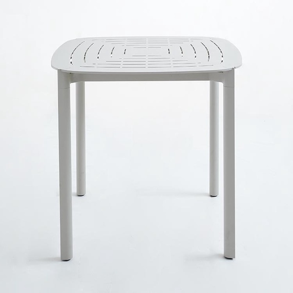 Table basse de café carrée en métal moderne【I can-30124】