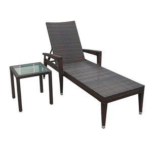 Chaise longue Chaises de lit de plage de meubles de patio LC-1025