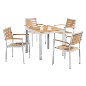 Tables et chaises de salle à manger en bois élégantes【SE-50058】