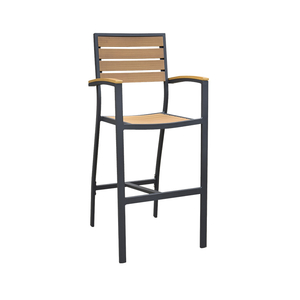 Série de chaises en bois d'extérieur de meubles de discothèque de bar de restaurant de café 【PWC-15607】